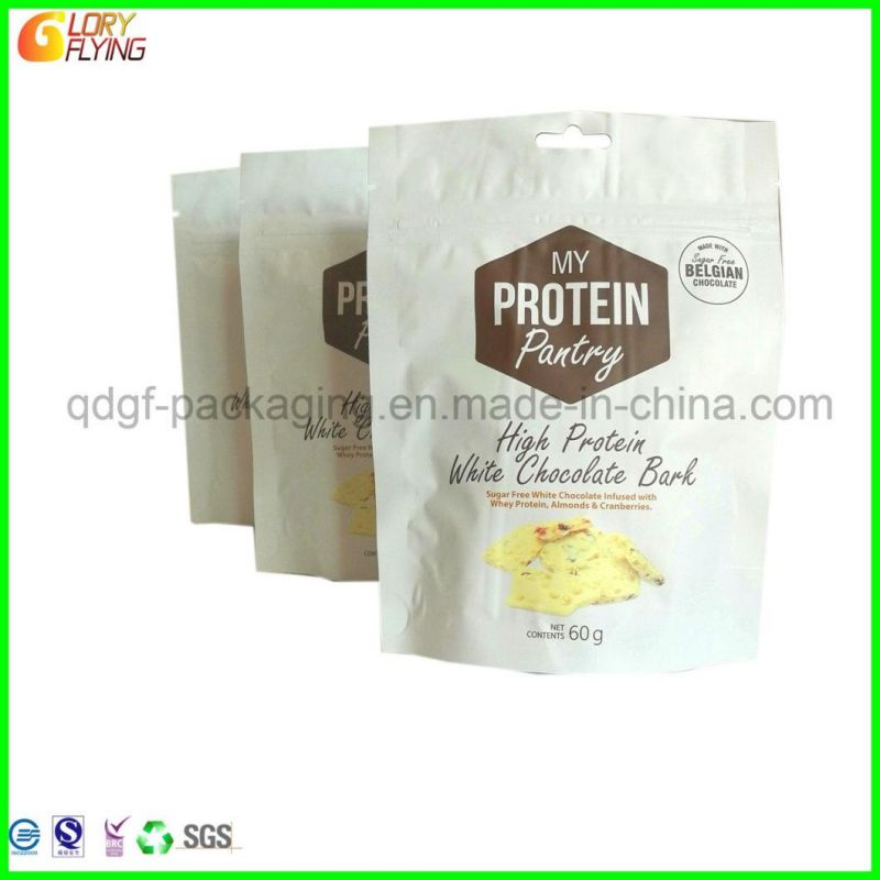 Slider Zipper Bag for Packing Nutrition/ Food Packaging Bag/Plastic Bag