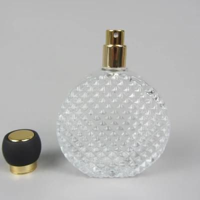 Custom 100ml Glass Spray Transparent Empty Perfume Bottle