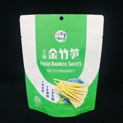 High Food Grade Quality Plastic Three Side Seal Zipper Lock Tobacco Pouch Tea Packaging Bags