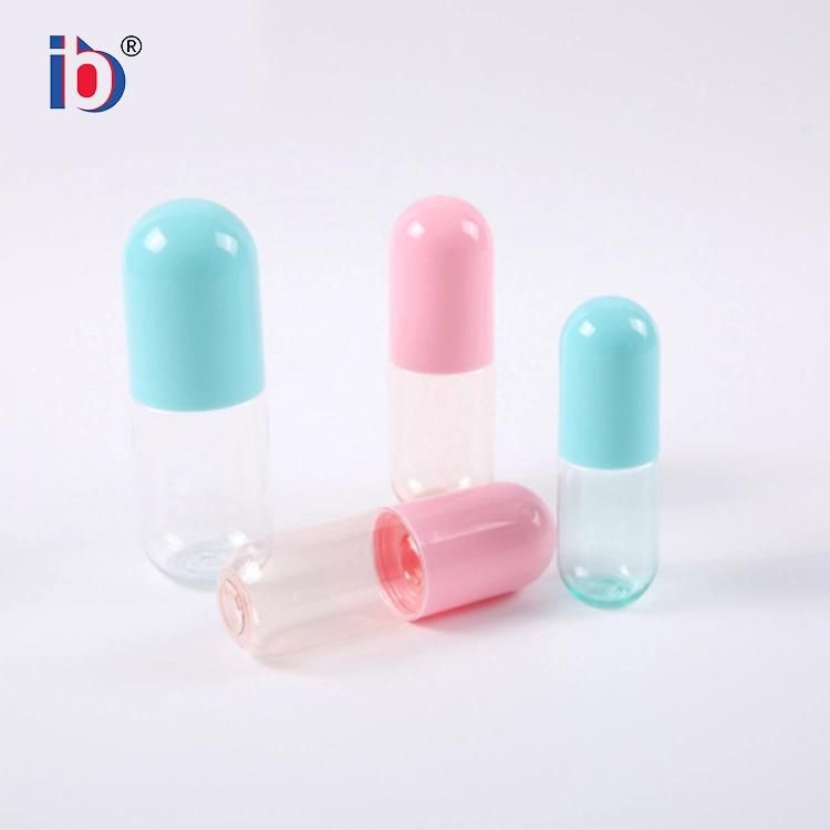 Kaixin Plastic Toner Lotion Transparent Capsule Shape Cosmetic Watering Bottle Ib-B108 with High Quality