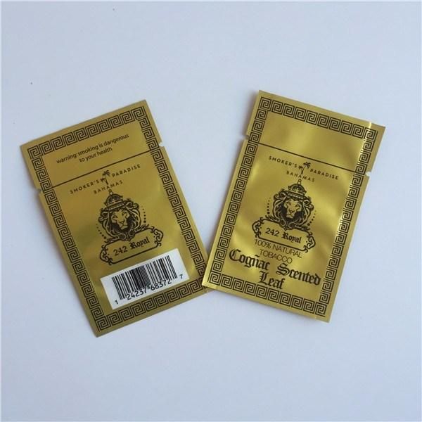 Mini Smell Proof Aluminum Foil Custom Printed Lamination Bag Mylar Bag