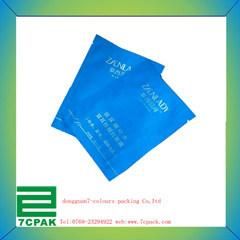 Colored Printed Foil Facial Mask Pouch