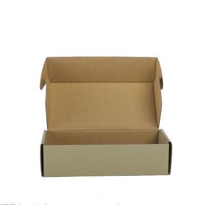 White Cardboard Tuck Top Corrugated Box