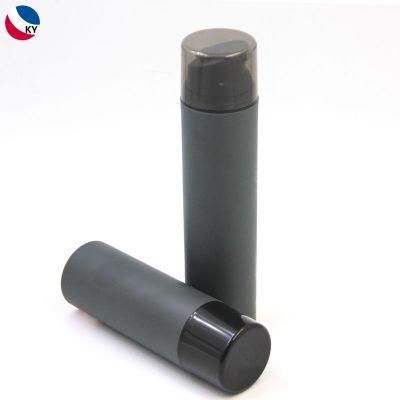 Packaging Cosmetics Airless Dispenser 150ml 200ml Black Cap Airless Pump Bottle for Thick Cream