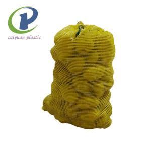 25kg /30kg Red Onion PP Plastic Vegetable Fruit Leno Mesh Bag