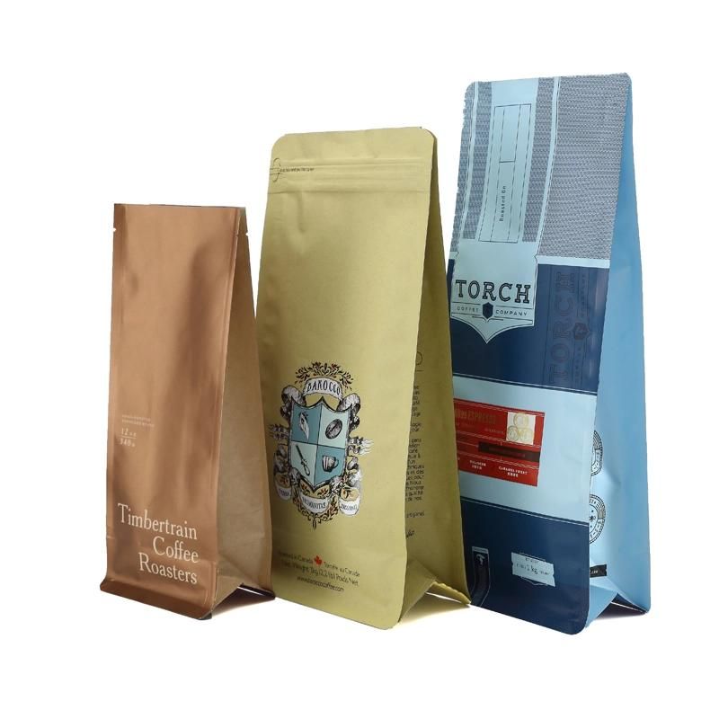 Coffee Bag with Gassing Valve, Coffee Beans Pouch