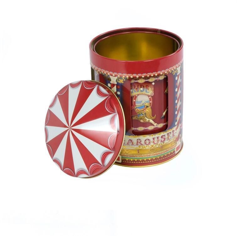 Factory Direct Price Music Carousel Tin Box for Children′s Day