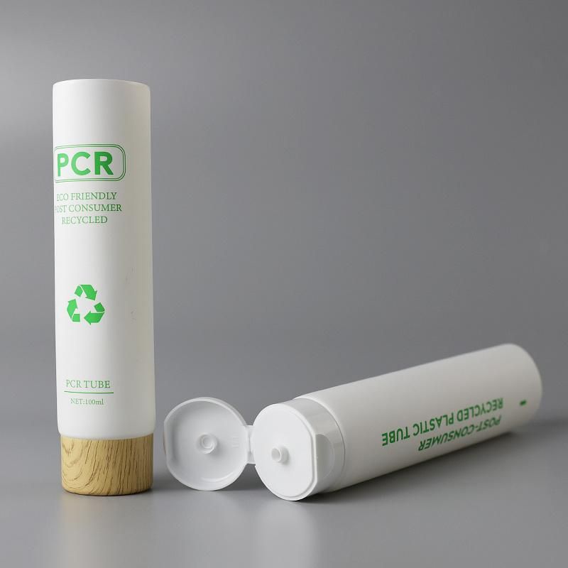 Customization Eco-Friendly PCR Cosmetic Tube Skincare Packaging Recycled Plastic Tube