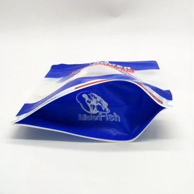 Frozen Shrimp and Seafood Packing Bag Customized Compostable Seafood Packaging Bag