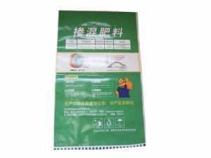 Color Printed Plastic PP Woven Sack Use for Fertilizer