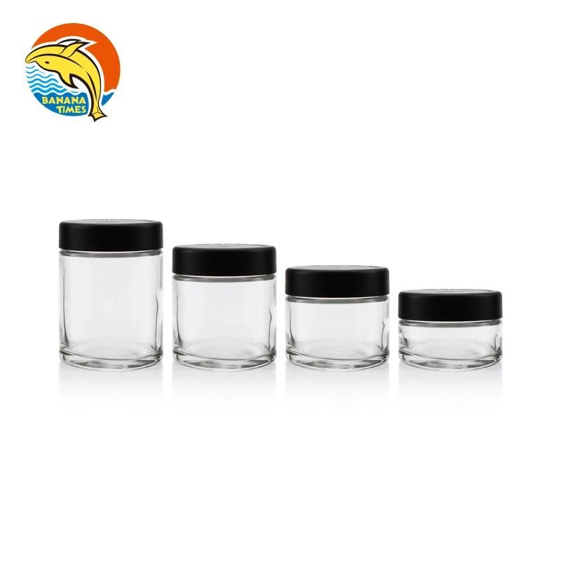 Plastic Wide Mouth Jar for Coffee Bean Packaging Perfume Bottle