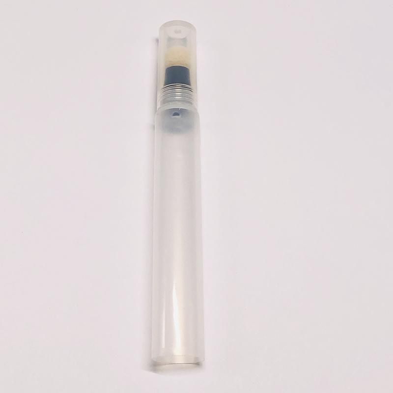 Soft Clear Squeeze Cosmetic Plastic Tube Packaging with Flocking Applicator