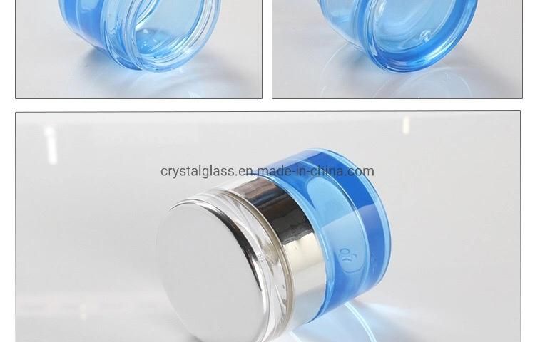 50g Cream Jar Glass Bottle for Sleeping Mask and Lotion