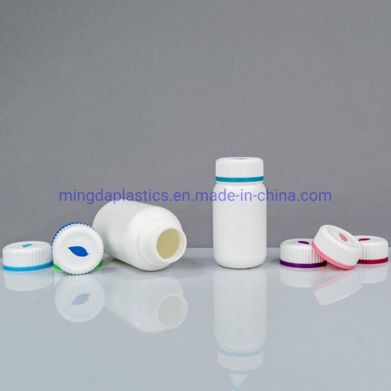 250ml Double Cap Medicine Plastic Packaging Bottle Factory