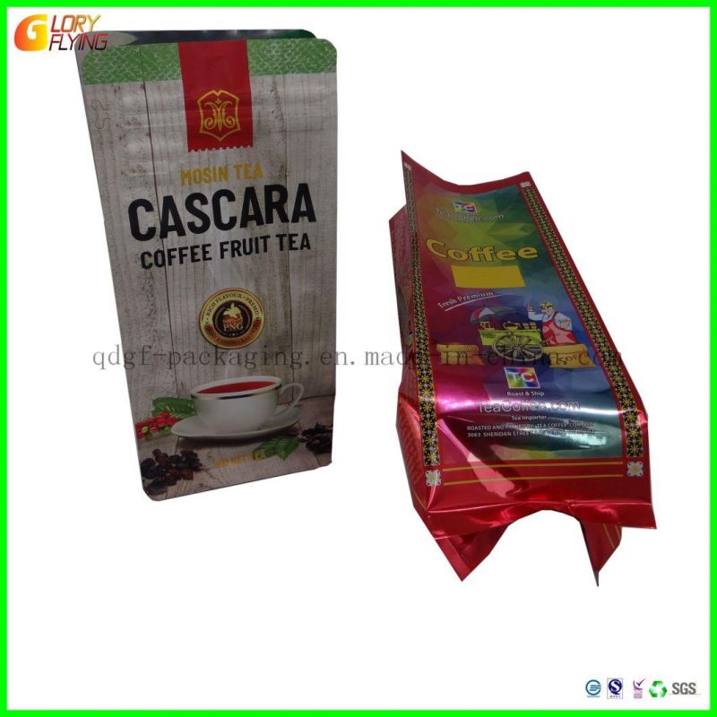 Multicolor Printed Resealable Stand Bag Plastic Zipper Bag Coffee Bag Multicolor Printed Beautiful Pattern Plastic Degradable Bag.