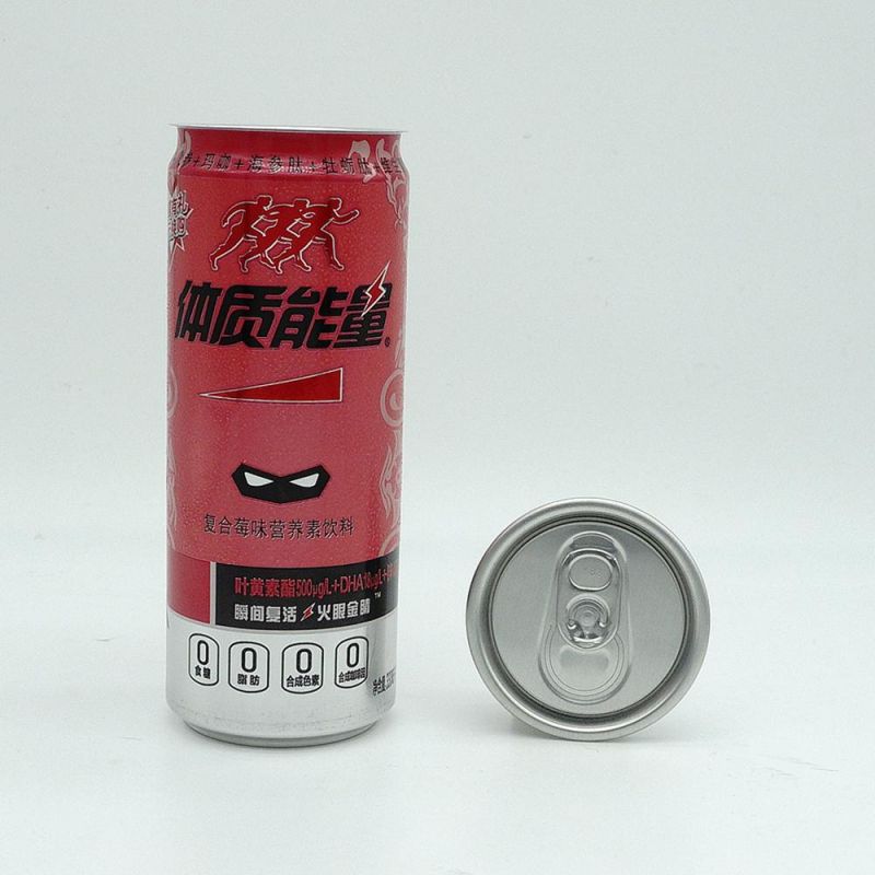 Sleek 330ml Energy Drink Cans and 202 Ends