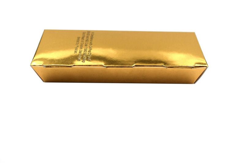 High Quality Byblossom Gold Bar Paper Box E-Cigarette Atomizer Packaging Box