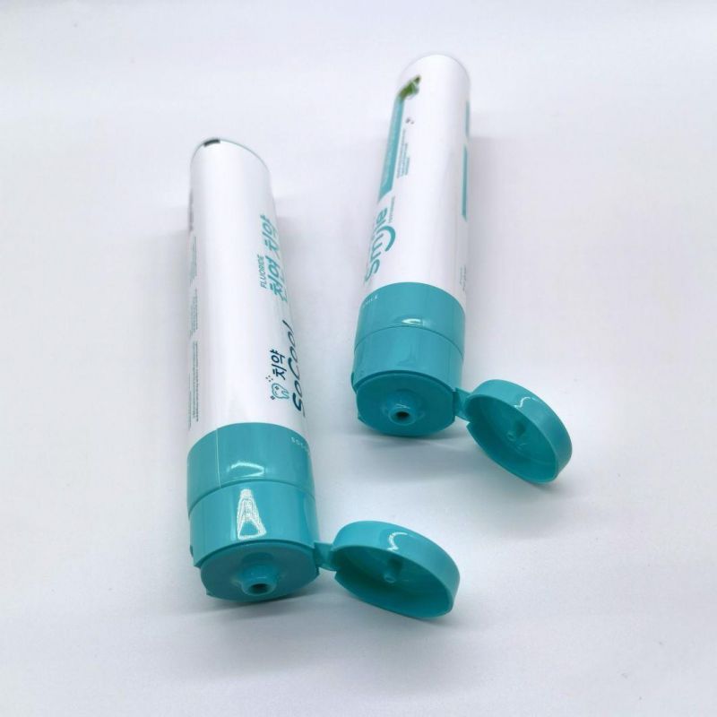 Customized 120ml 4oz Plastc Extrusion Tube with Flip Top Cap for Skin Care Facial Cleanser Packaging