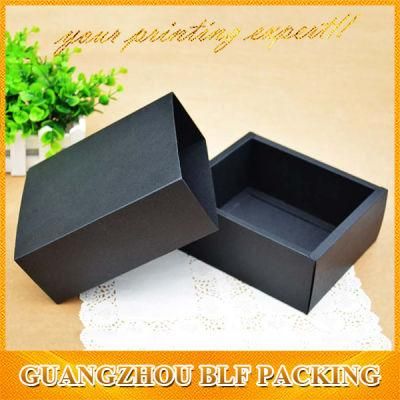 Custom Black Packing Drawer Paper Box Packaging