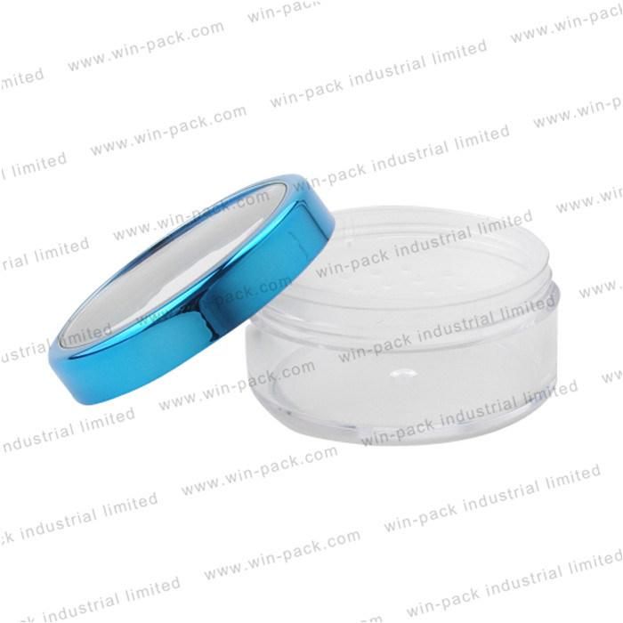 Cosmetic Packaging Compact Loos Powder Case Power Bank with Sifter