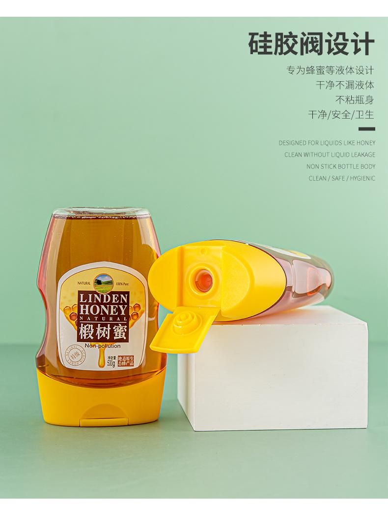 300g 10oz Plastic Squeeze Bottle for Honey and Syrup