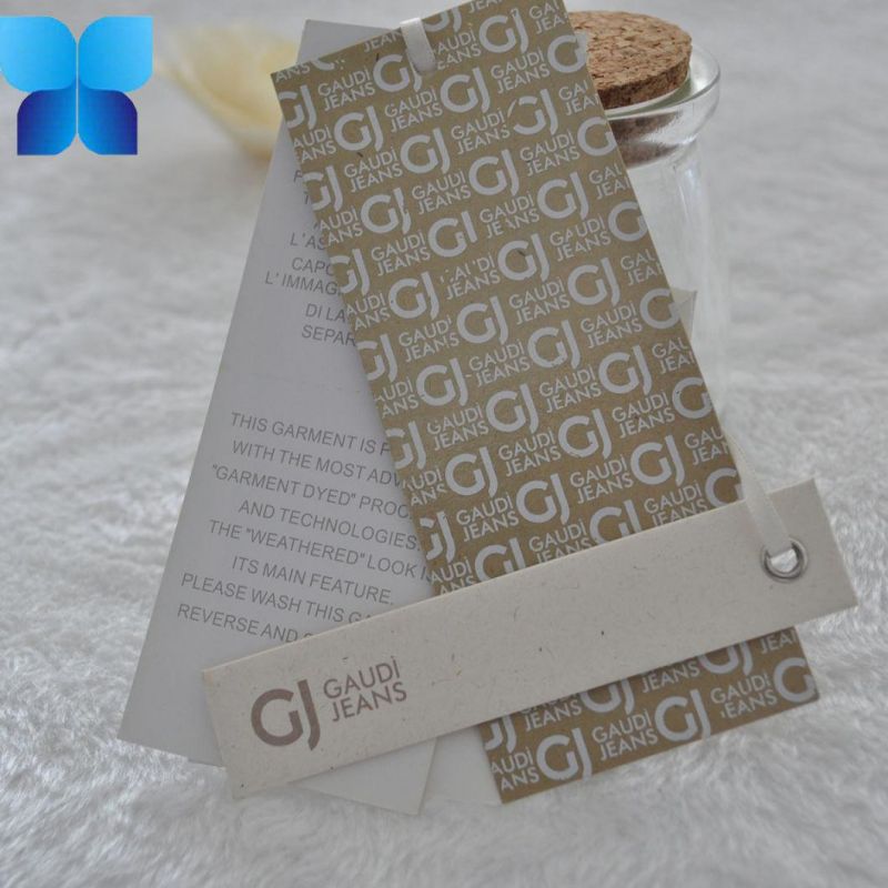 Eco-Friendly FSC Garment Swing Ticket with UV Printing Tag