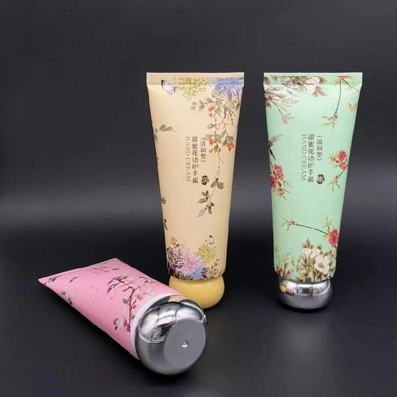 Plastic Tube with Offset Printing Soft Plastic Face Wash Cream Tube Packaging