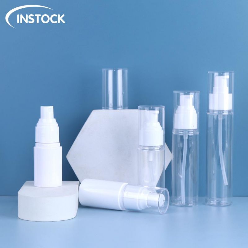 Instock Cosmetic Packaging Bottle 30/40/50/60/80ml Toner Bottle Skincare Spray Bottle Plastic Alcohol Moisturize Perfume Lotion Cosmetic Bottle