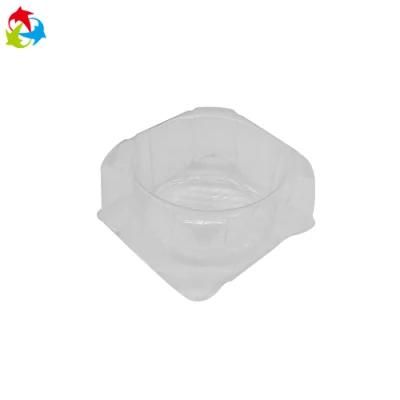 Blister Disposable Plastic Cake Container Cheese Packing Tray