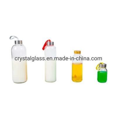 300ml 500ml Sports Drinking Bottle Boba Bubble Tea Glass Bottes