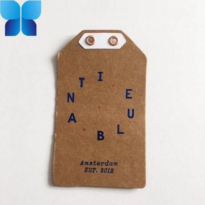 Hot Sale Brown Fashion Kraft Paper Hang Tags