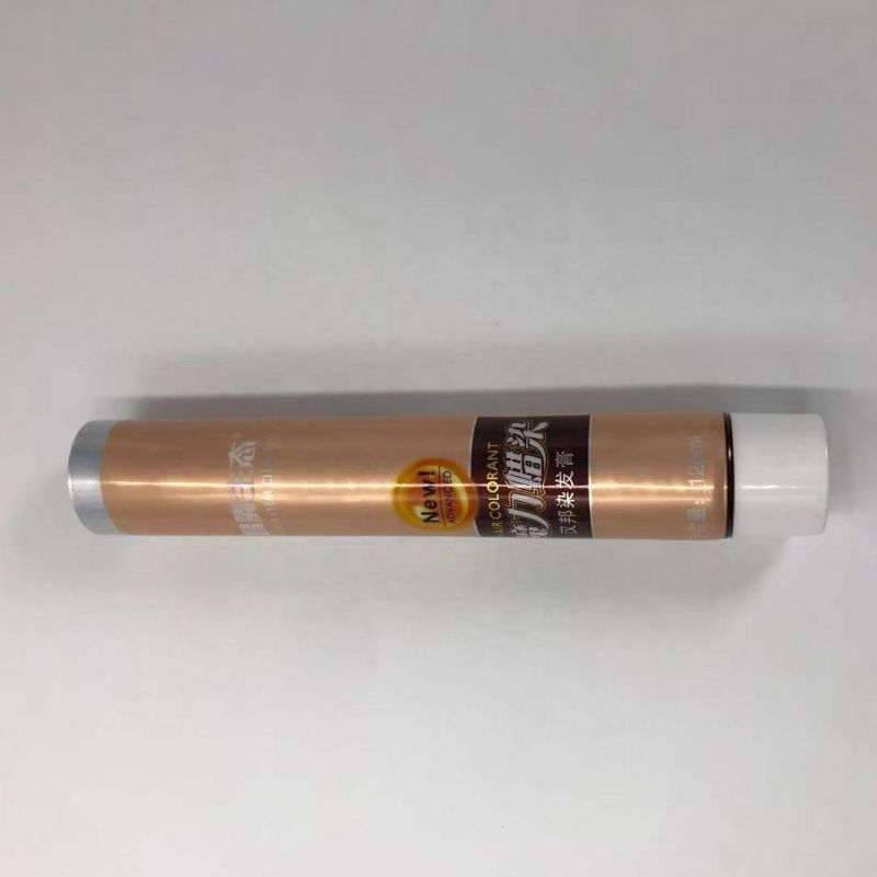 Cosmetic Tube with Silver Standard Screw Cap for Skin Packaging From China