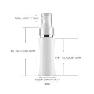 60ml Pet Emulsion Bottle with Slim Waist