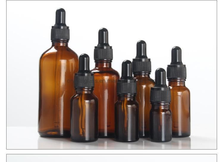 5ml 10ml 15ml 20ml 30ml 50ml Glass Essential Oil Bottle