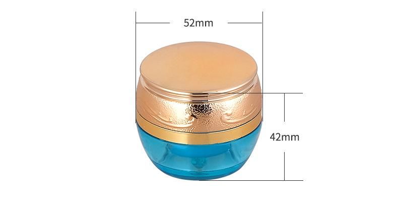 15g Luxury Empty Plastic Cosmetic Packaging Cream Jar