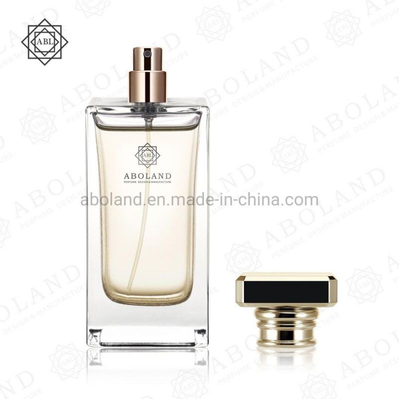 Manufacturer Square Bottle 100ml Fragrance Perfume Glass Bottle
