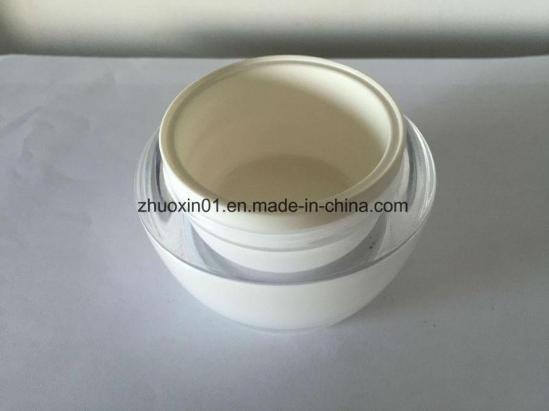 15g High-End Acrylic Cream Jar for Cosmetic Packaging