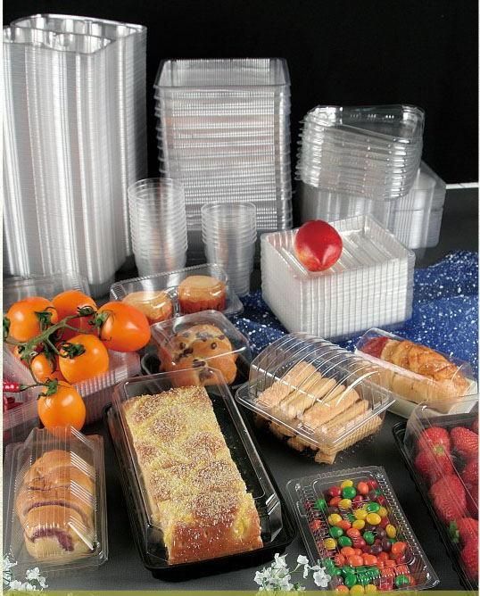 Transparent cheap plastic tray hot selling biscuit  tray PET plastic tray wholesale