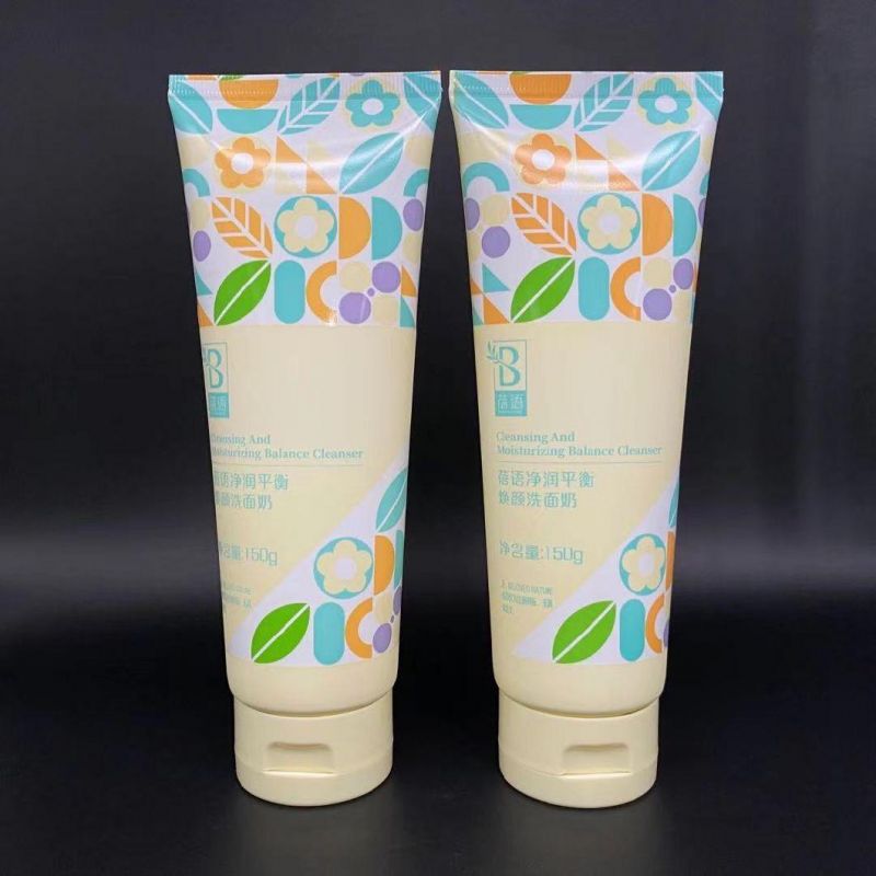 Empty Cosmetic Peeling Lotion Soft Tube 100ml