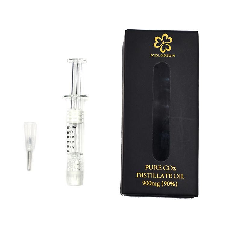 Luer Lock Oil Prefilled Glass Syringe Packaging Box