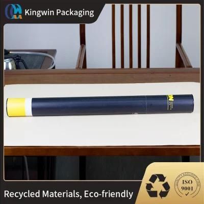 Cosmetic Kraft Packaging Rigid Cardboard Cylinder