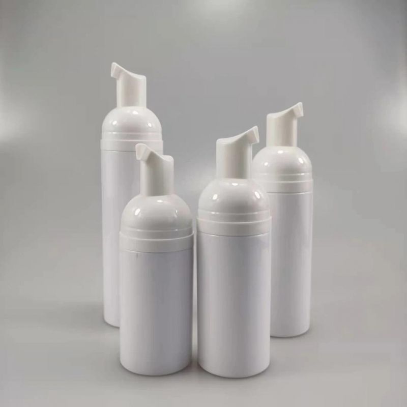 Foaming Lash Shampoo Face Cleanser Bottle Clear 100ml 120ml 150ml 200ml Plastic Soap Dispenser Foam Pump Bottle