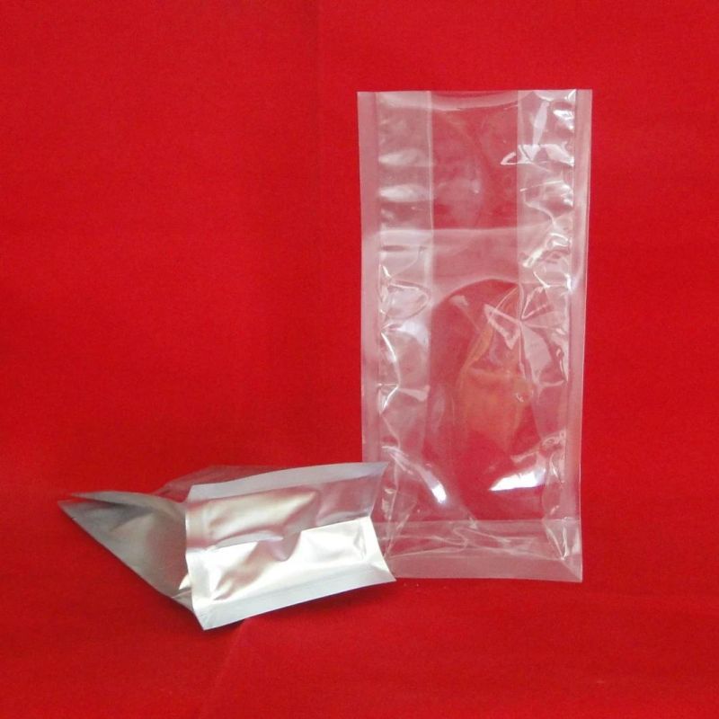 Custom Transparent Side Gusseted Nut Plastic Packing Bag