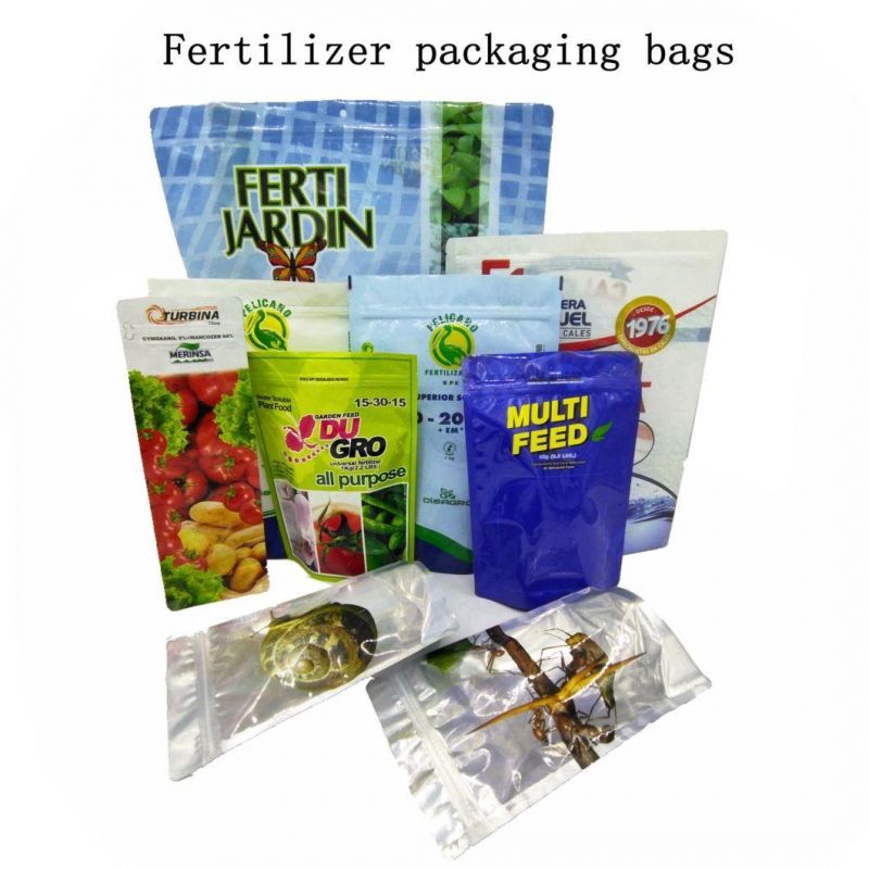 Recyclable Garden Feed Fertilizer Soil Packing Stand up Pouch 1kg