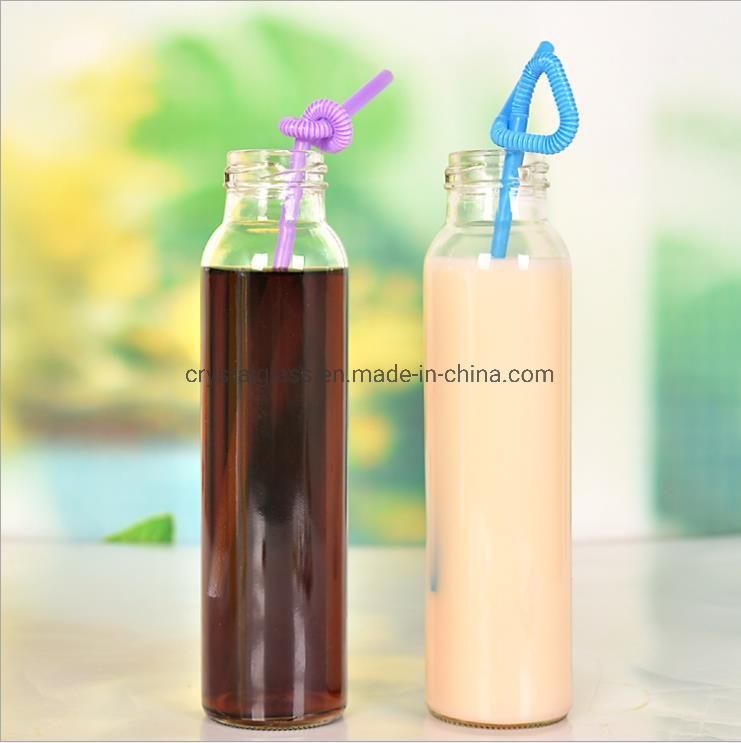 Manufacturer Wholesale 310ml, 500ml Juice Beverage Bottles Cold Bubble Tea Bottles Tinplate Cap Milk Tea Bottles