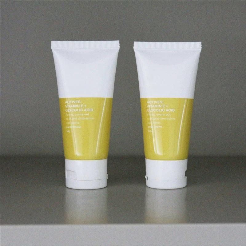 Cosmetic Skincare Packaging Squeeze Laminated 80ml 100ml Aluminum Plastic Tube for Hand Cream