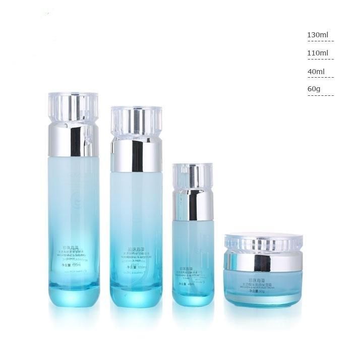 Ll24 Handstand Airless Acrylic Bottle Pump Jar Cosmetic Packaging Tube Have Stock