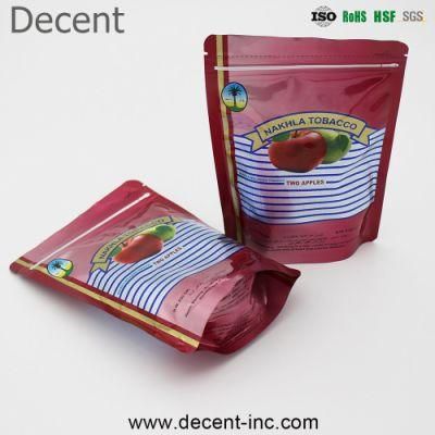 Custom Zip Lock Clear Window Plastic Bag Aluminum Foil Hologram Food Bags Small Water Proof Zipper Reclosable Iridescent Pouches