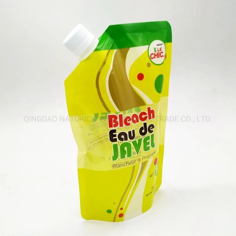 5L Stand up Plastic Disinfectant Spout Bag