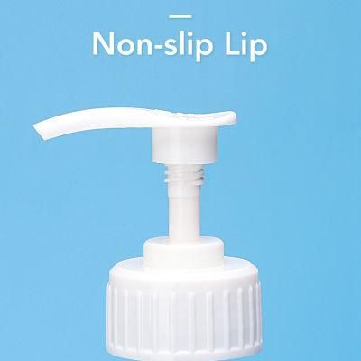 46/415 46mm White Plastic Shampoo Hand Sanitizer Gel Gallon Bottle Pump Dispenser (BP023-1)